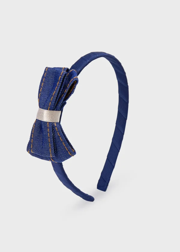 Mayoral Bandolete denim gold menina