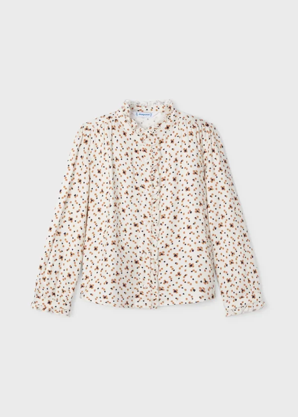 Mayoral Blusa estampada folho menina