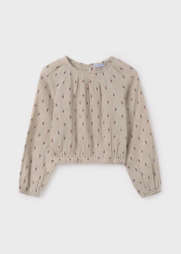 Mayoral Blusa estampada rapariga