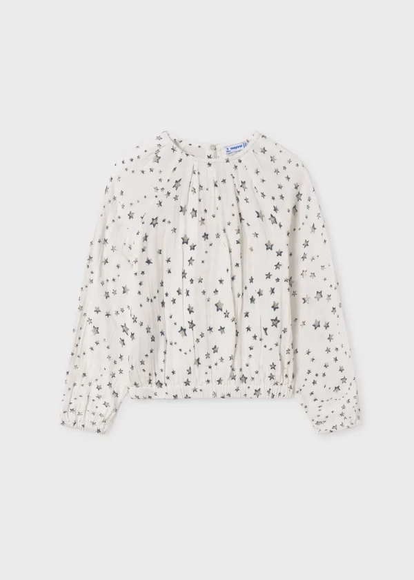 Mayoral Blusa estampada rapariga