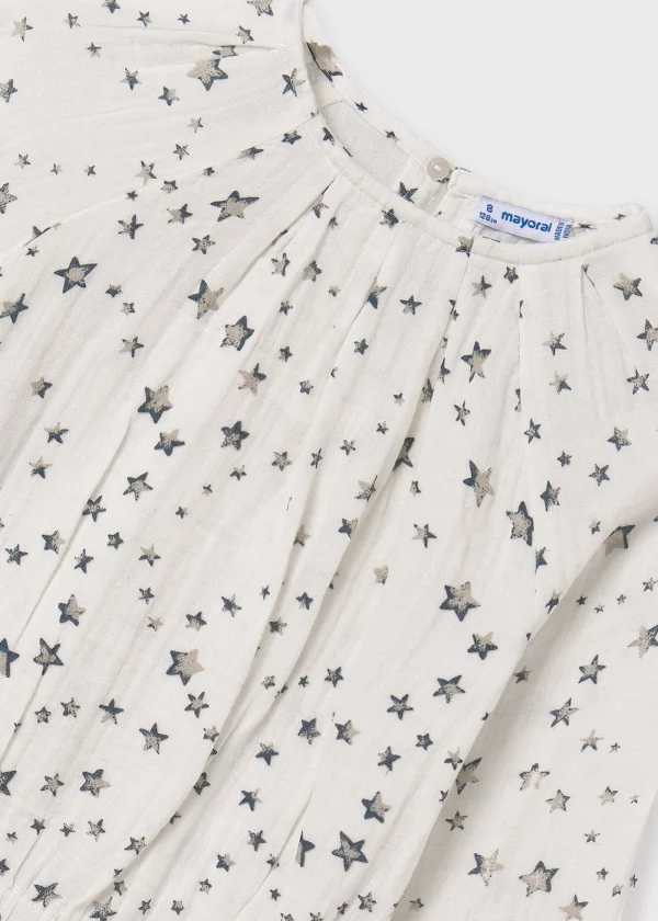 Mayoral Blusa estampada rapariga