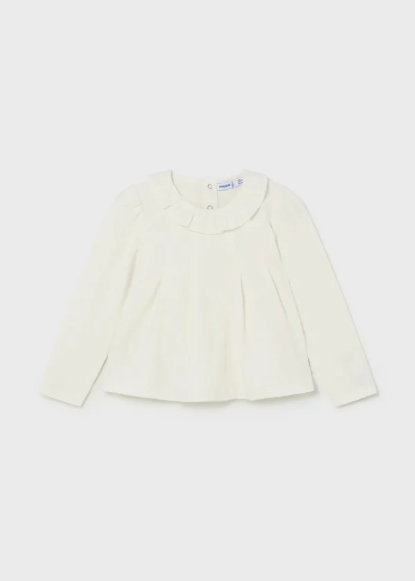 Mayoral Blusa flores bebé