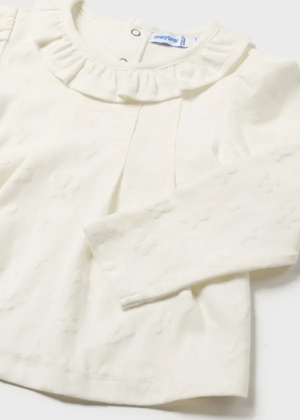 Mayoral Blusa flores bebé