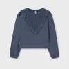 Mayoral Blusa folho rapariga