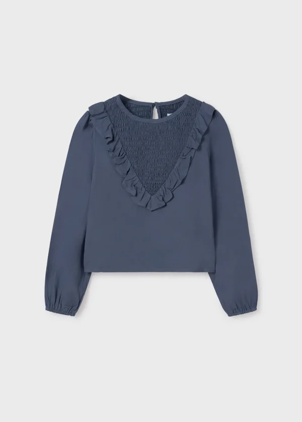 Mayoral Blusa folho rapariga