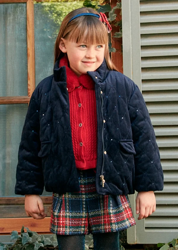 Mayoral Blusão veludo menina