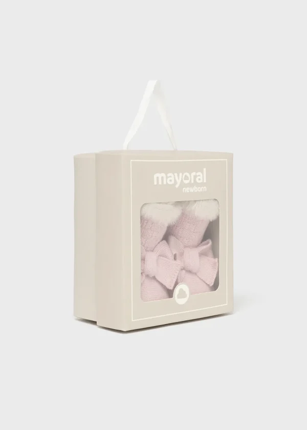 Mayoral Boata tricot pelo recém nascido