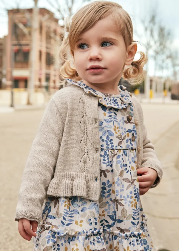 Mayoral Bolero folho tricot bebé