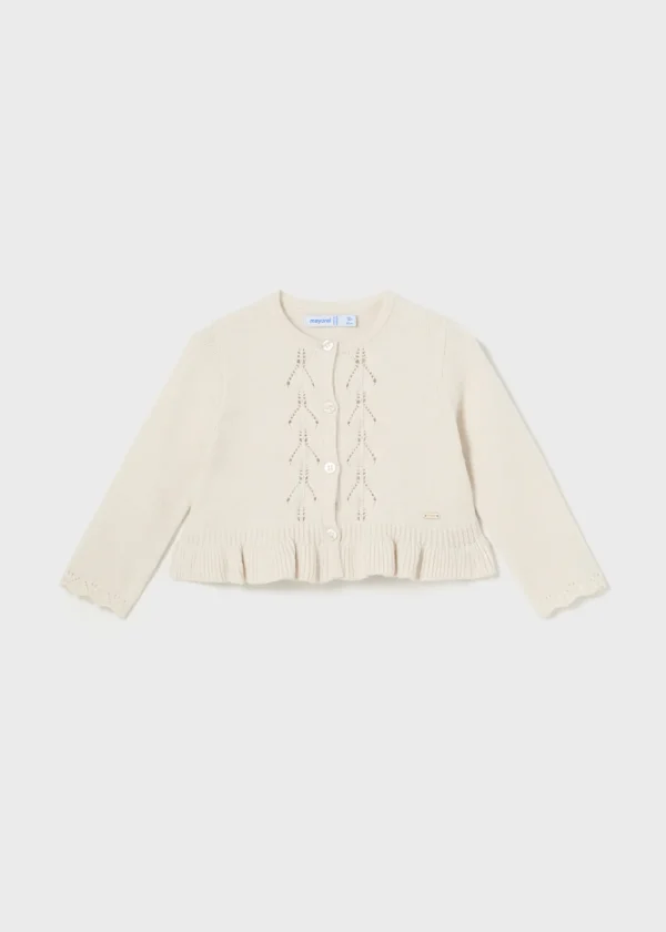 Mayoral Bolero folho tricot bebé