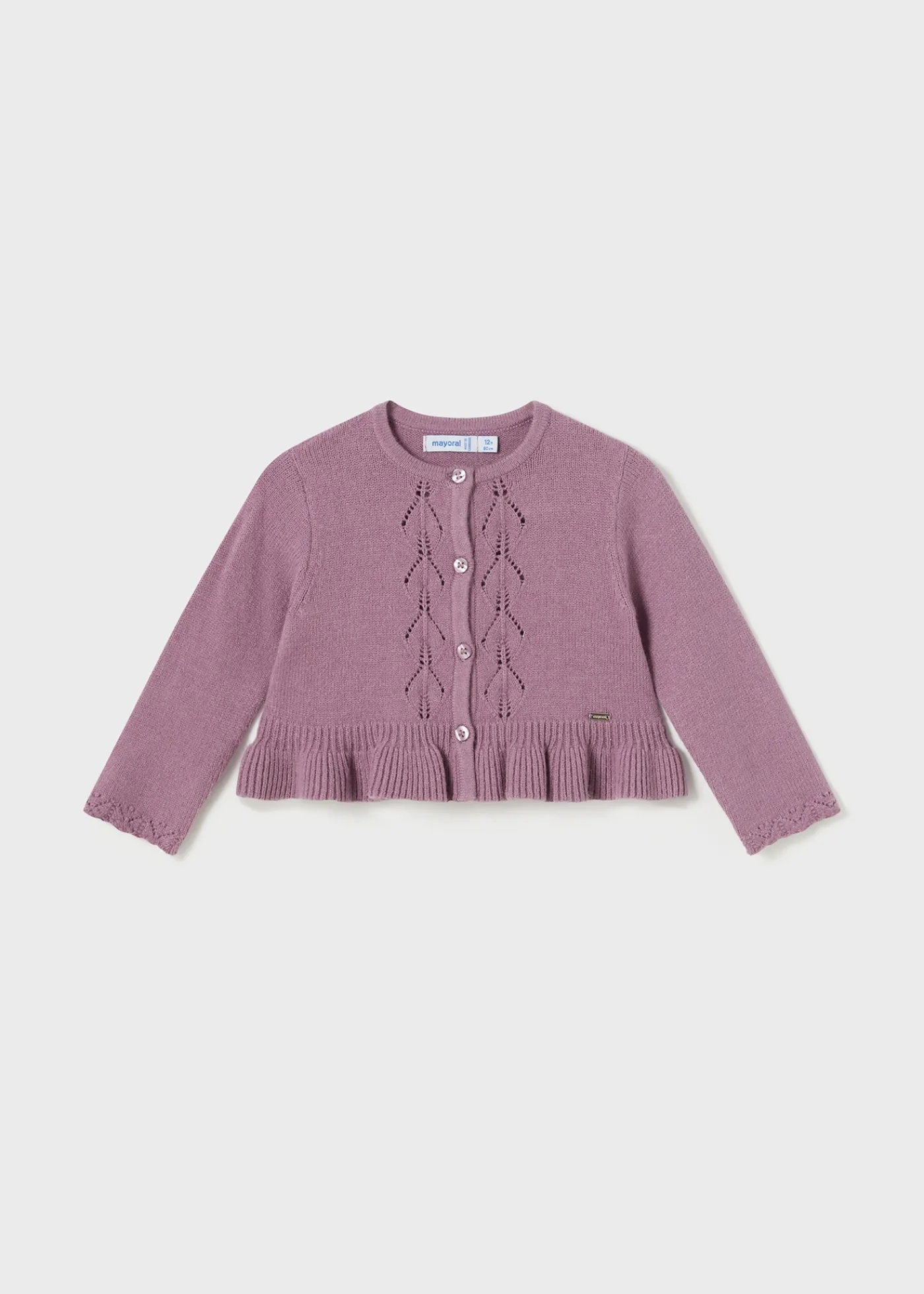 bolero_folho_tricot_beb_0.webp Mayoral Bolero folho tricot bebé