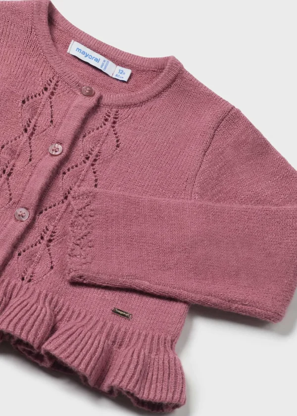 Mayoral Bolero folho tricot bebé