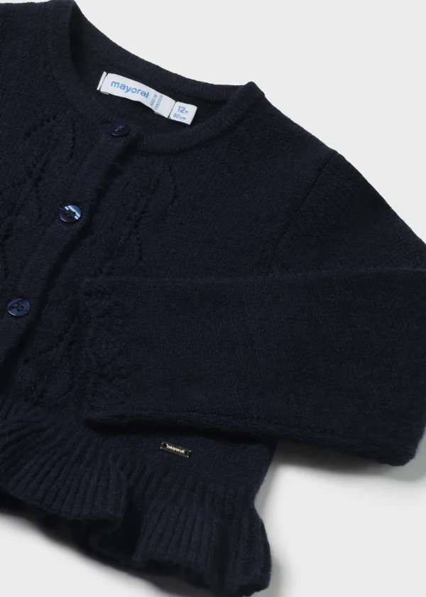 Mayoral Bolero folho tricot bebé