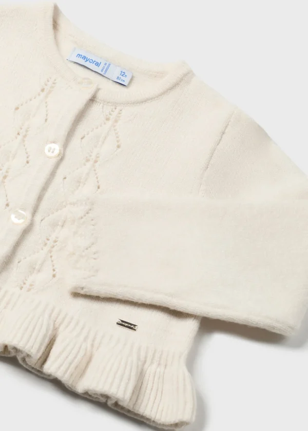 Mayoral Bolero folho tricot bebé