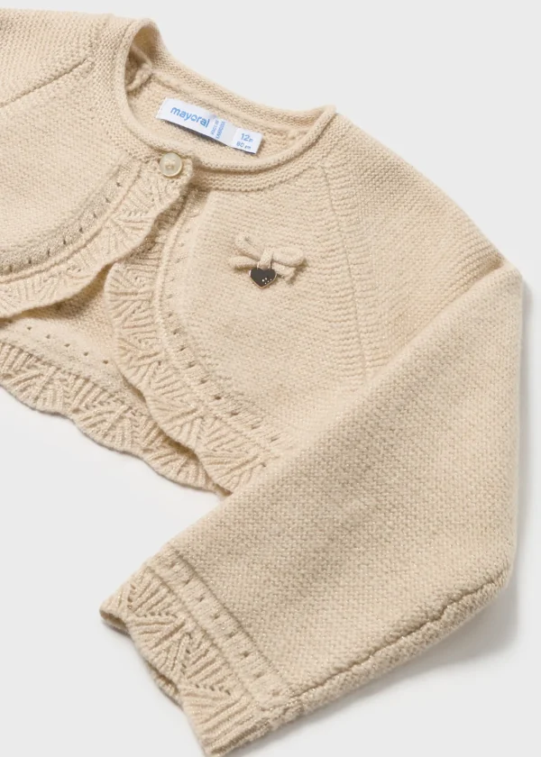 Mayoral Bolero tricot básico bebé