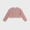 Mayoral Bolero tricot efeito pelo bebé