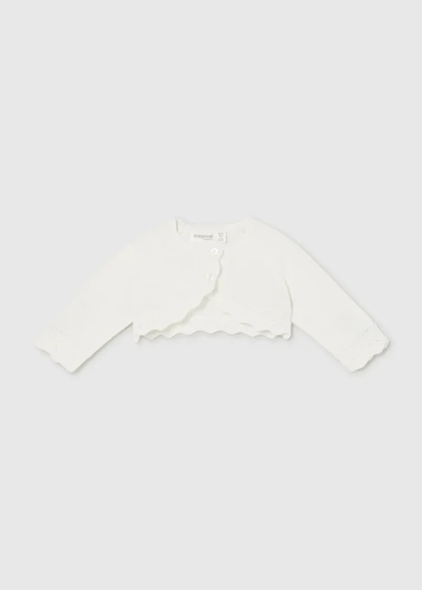 Mayoral Bolero tricot recém nascido