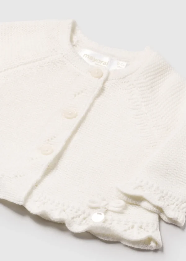 Mayoral Bolero tricot recém nascido