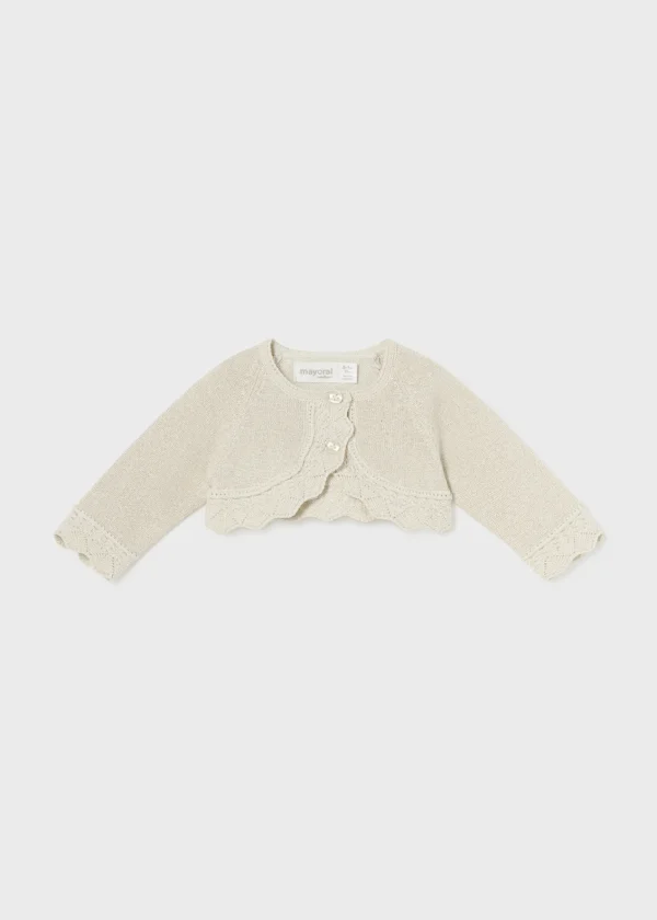 Mayoral Bolero tricot recém nascido