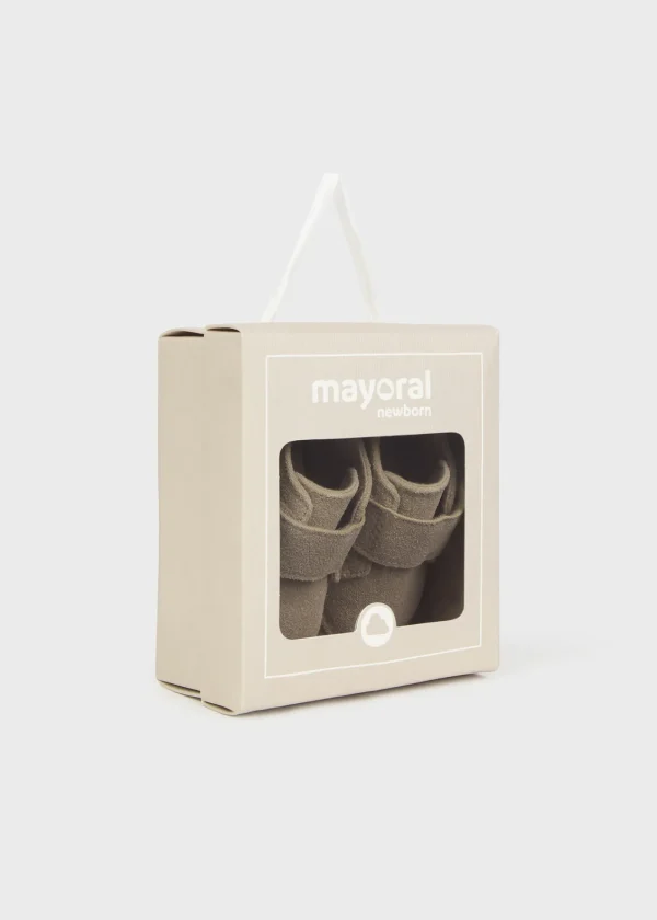 Mayoral Bota camurça recém nascido