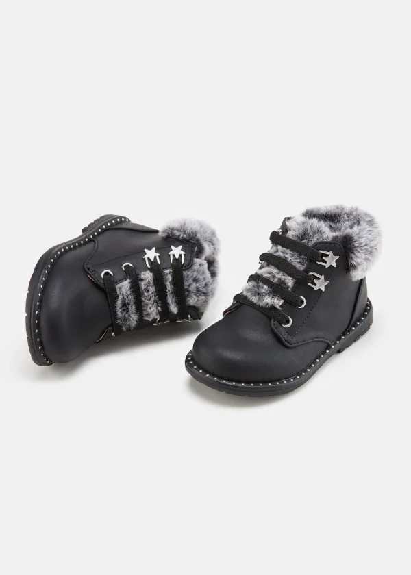Mayoral Botins biker forro pelo bebé