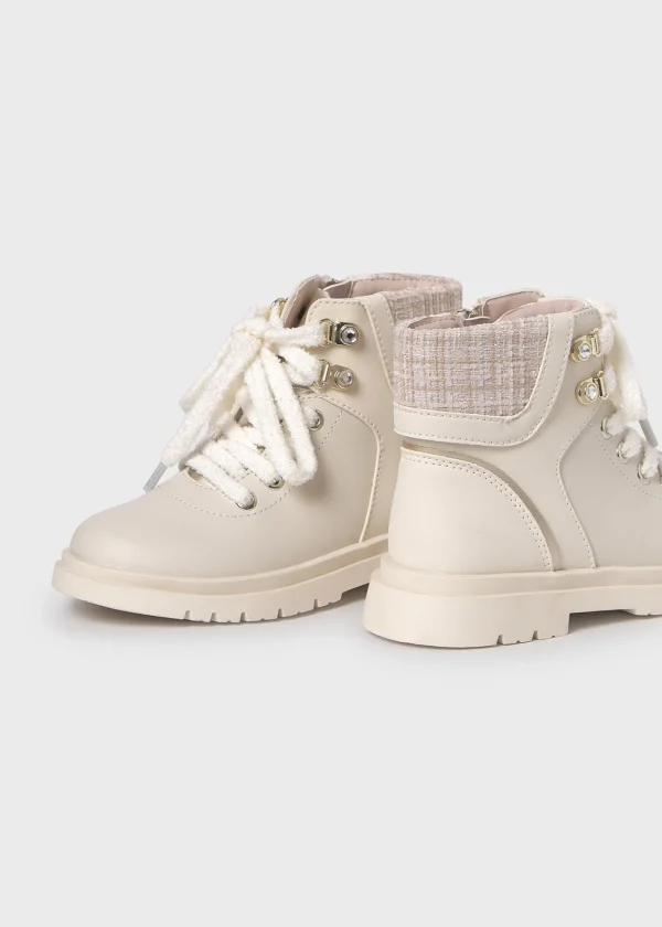 Mayoral Botins biker pele menina
