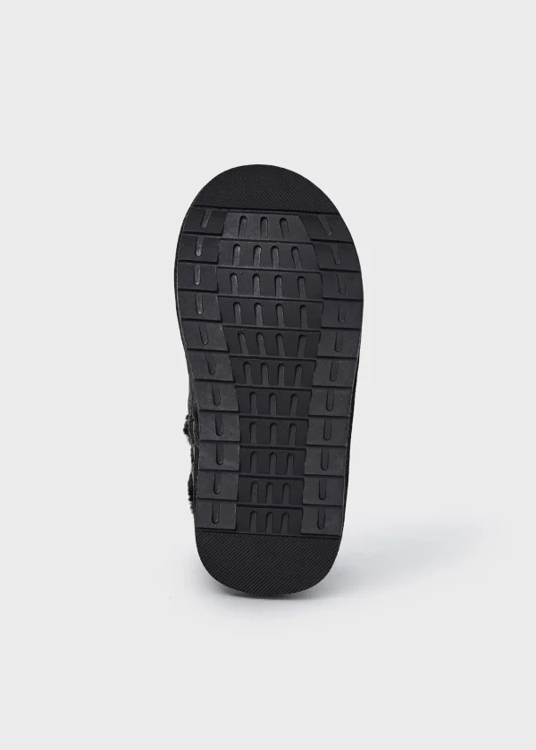 Mayoral Botins brilhos forro pelo menina
