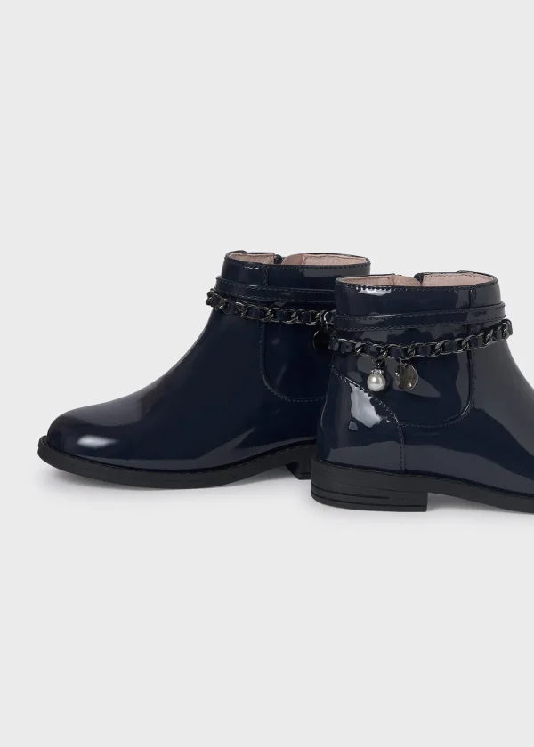 Mayoral Botins charol corrente menina