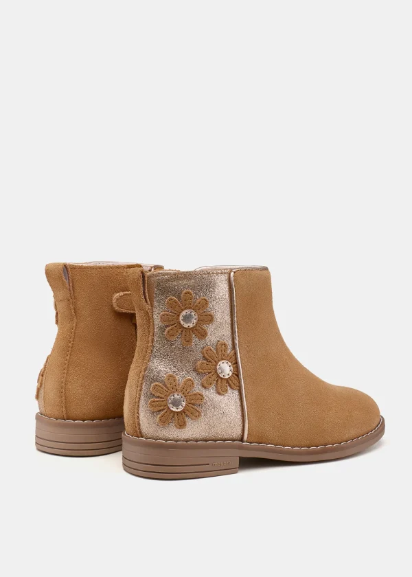 Mayoral Botins flores menina