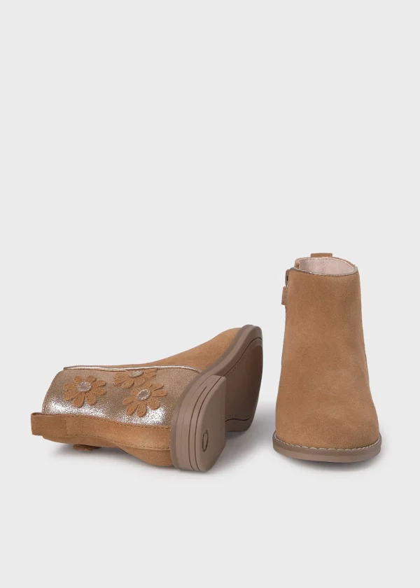 Mayoral Botins flores menina