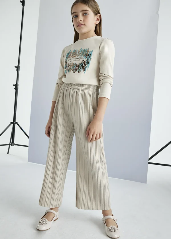 Mayoral Calças plissadas rapariga