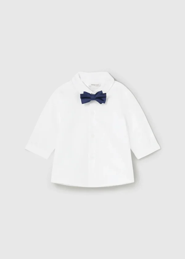 Mayoral Camisa com laço recém nascido