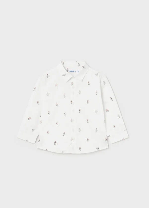 Mayoral Camisa estampada bebé