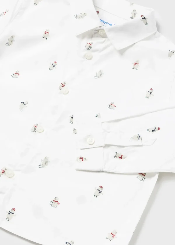 Mayoral Camisa estampada bebé
