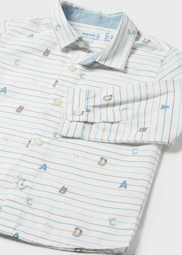 Mayoral Camisa estampada bebé
