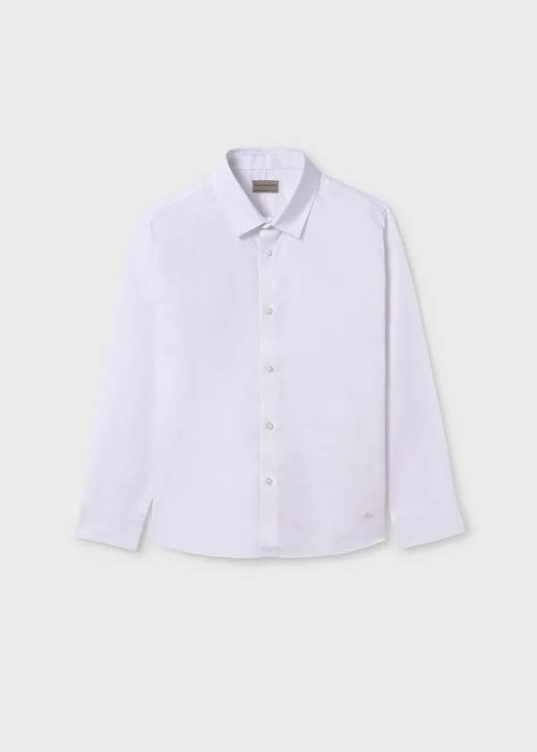 Mayoral Camisa manga comprida lisa rapaz