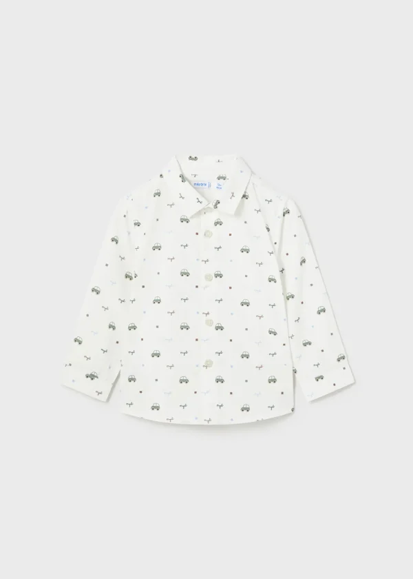 Mayoral Camisa mini estampado bebé