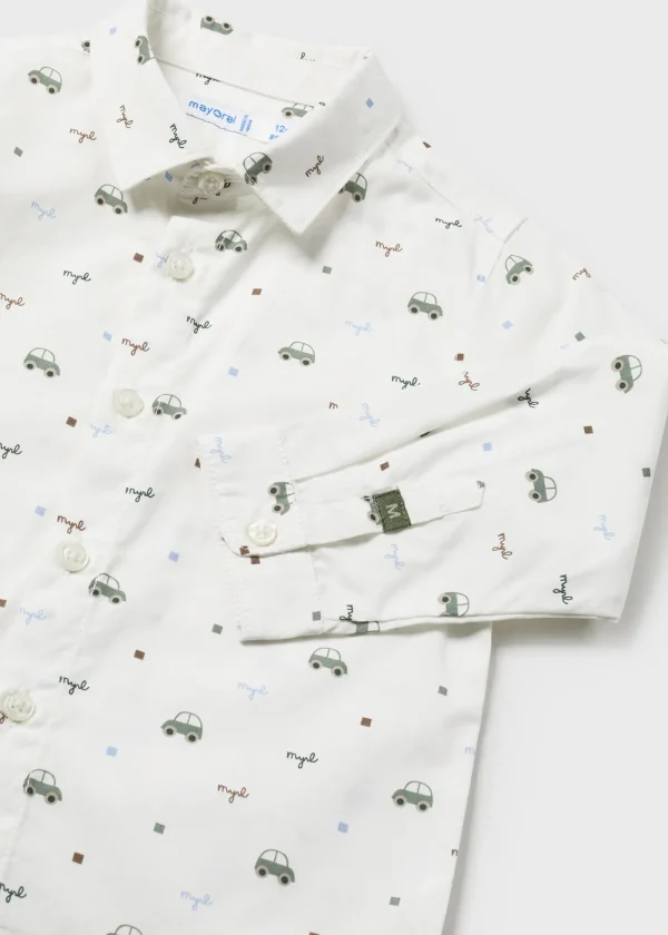 Mayoral Camisa mini estampado bebé