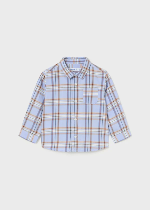Mayoral Camisa quadrados bebé