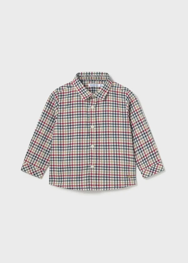 Mayoral Camisa quadrados bebé