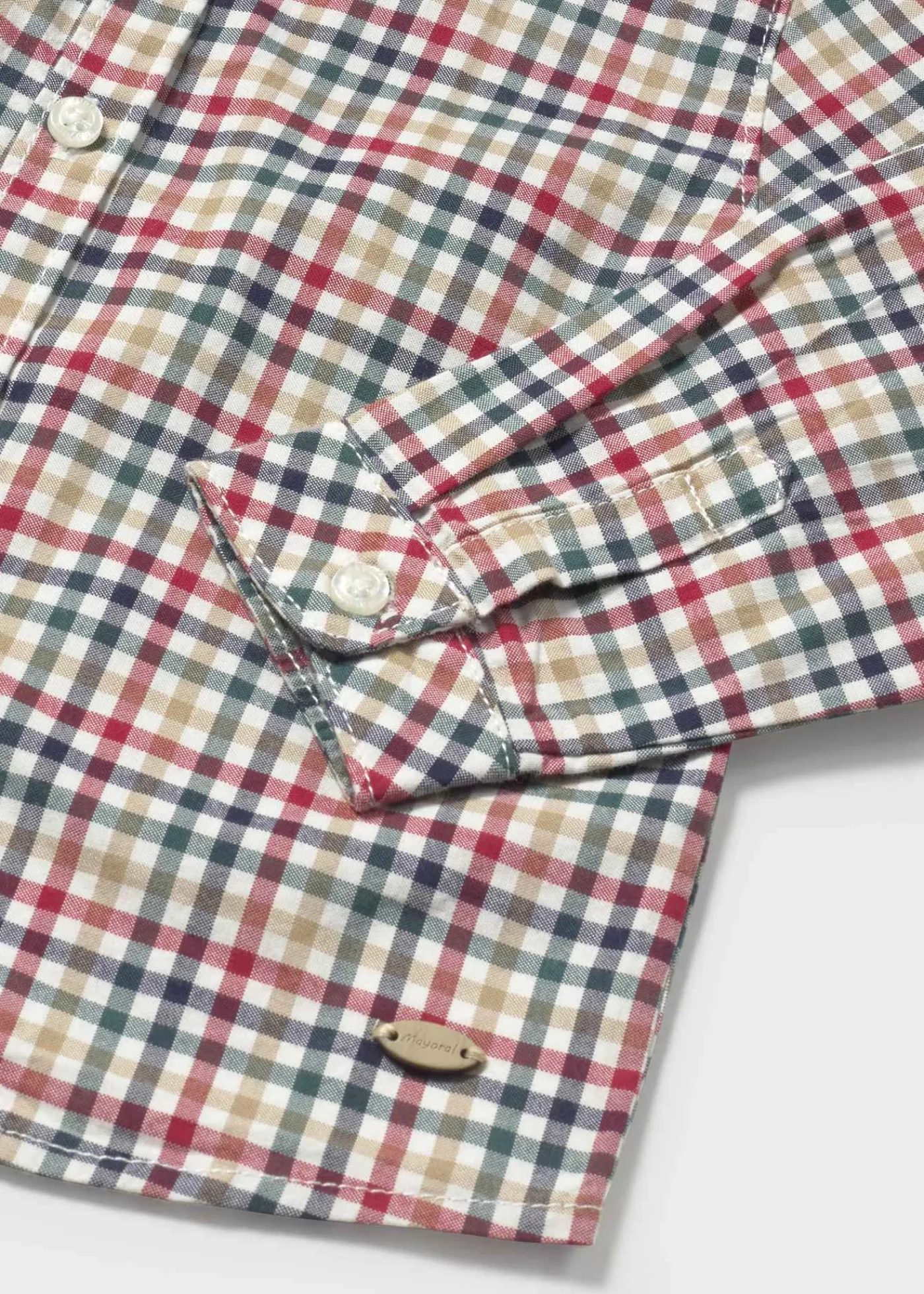 camisa_quadrados_beb_1-2.webp Mayoral Camisa quadrados bebé