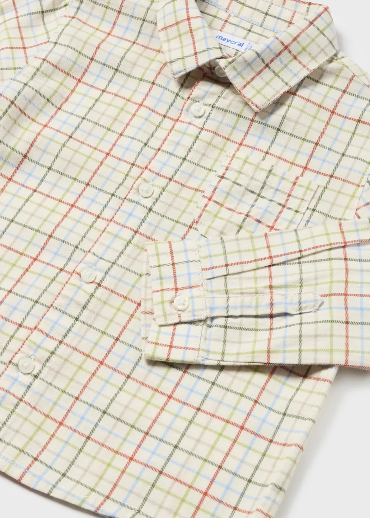camisa_quadrados_beb_1.webp Mayoral Camisa quadrados bebé
