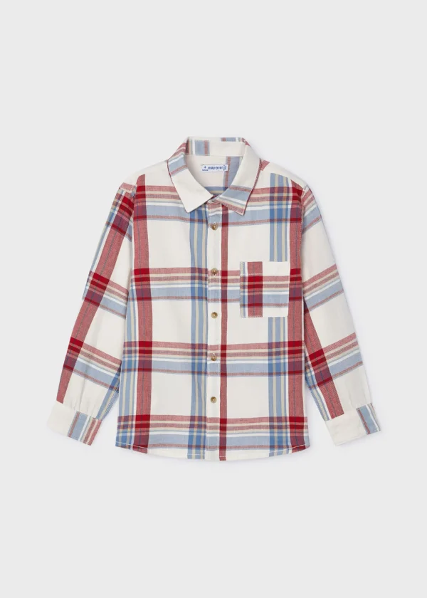 Mayoral Camisa quadrados menino