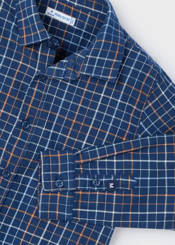 Mayoral Camisa quadrados menino