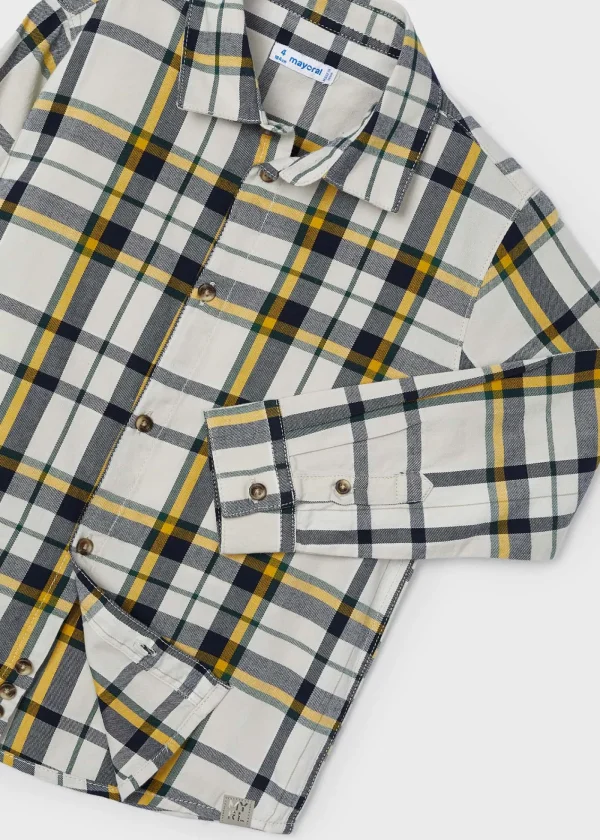 Mayoral Camisa quadrados menino