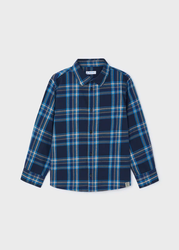 Mayoral Camisa quadrados menino