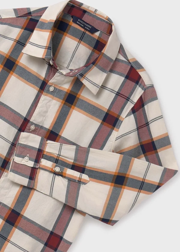 Mayoral Camisa quadrados rapaz