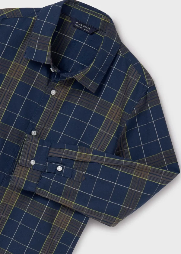 Mayoral Camisa quadrados rapaz