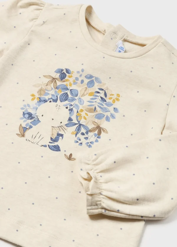 Mayoral Camisola bolinhas estampadas bebé