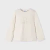 Mayoral Camisola básica flor menina