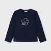 Mayoral Camisola básica flor menina